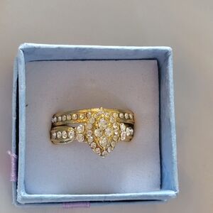 👻NEW👻 Stainess Steel Ladies Ring Set Size 8